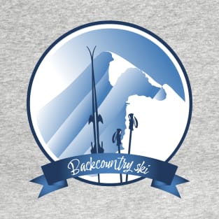 Backcountry ski T-Shirt